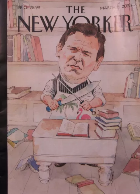 NEW YORKER MAGAZINE MARCH 6, 2023 - "The Florida Book-of-the-Month Club"