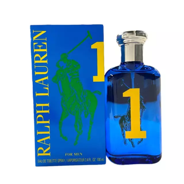 Polo Big Pony #1 (Blue) by Ralph Lauren men EDT 3.3 / 3.4 oz New In Box