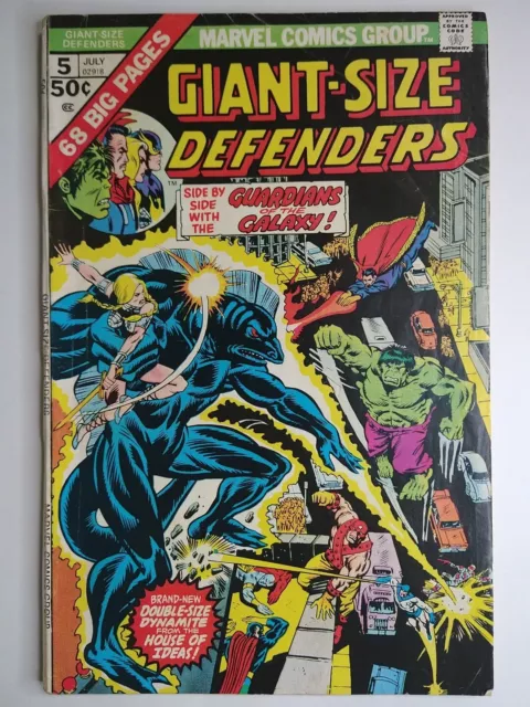 Marvel Giant-Size Defenders 5 1st App Vance Astrovik 3rd Guardians of the Galaxy