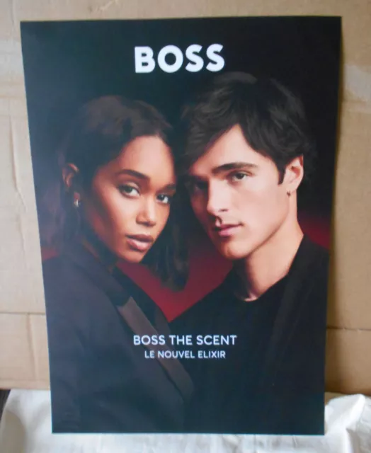 Publicité papier, Parfum Hugo Boss The Scent Elixir Affiche 30x42 cm