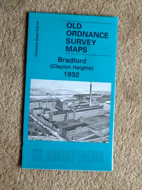 Old Ordnance Survey Maps - Bradford (Clayton Heights ) 1932  - Alan Godfrey Maps