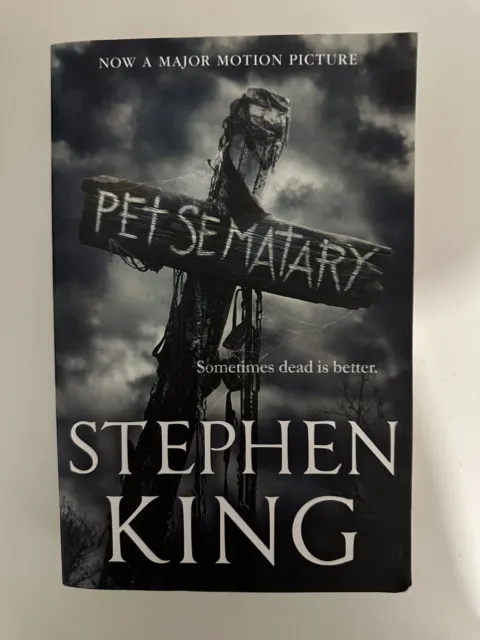 Stephen King - Pet Sematary - Hodder Books - 2019 - Film Tie In Horror