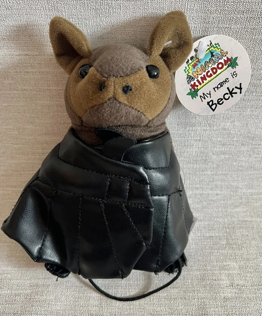 DEAGOSTINI BAT HANGING Soft Toy Plush Becky My Animal Kingdom Realistic