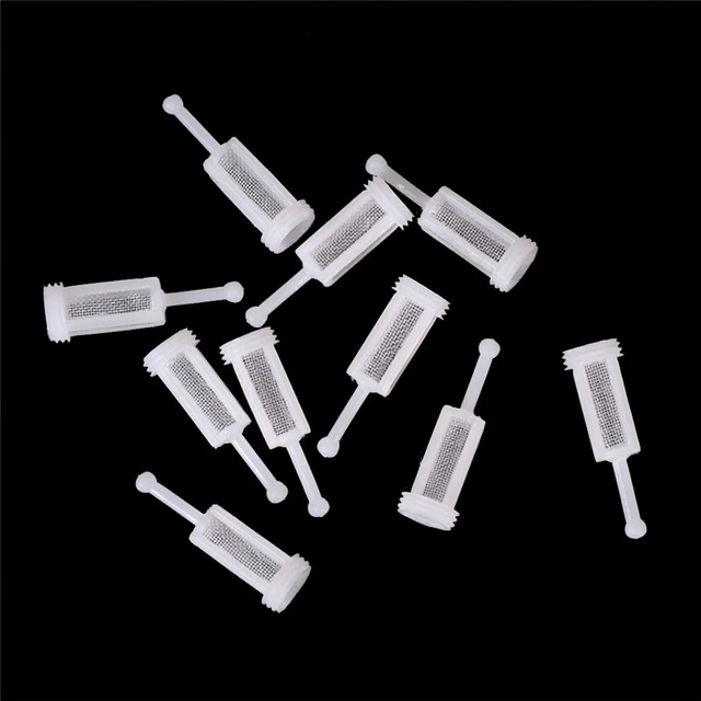 10 pz/confezione filtro vernice pentola alimentazione gravità rete 36 mm x 11 mm strumento BD >^