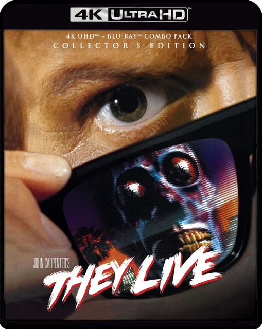 THEY LIVE (4K UHD Blu-ray) Roddy Piper Keith David Meg Foster (US ...