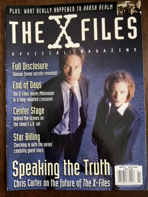 The X -Files Official Magazine Volume 1 Number 12 Winter 1999