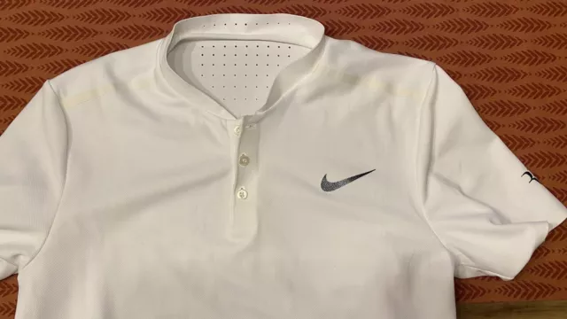 Nike RF Advantage Polo 2017 WIMBLEDON Roger Federer Tennis Shirt Gr M - wie Neu! 2