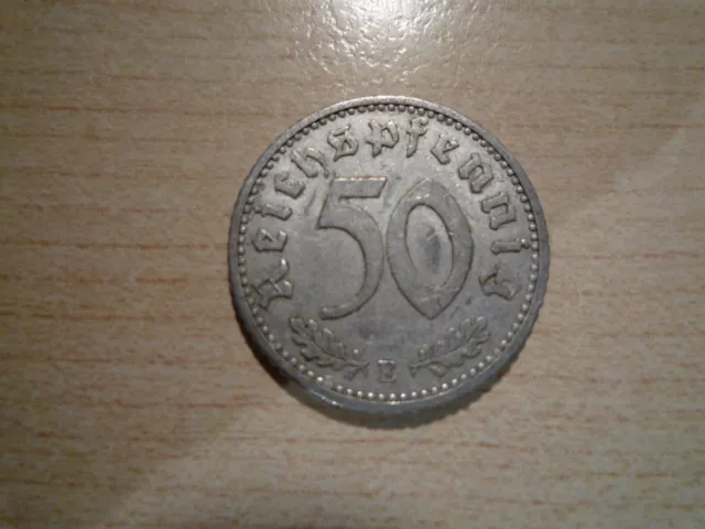 50 Reichspfennig 1939 E