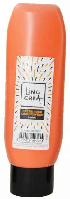 Ink for Lino Tube 300 ML Orange