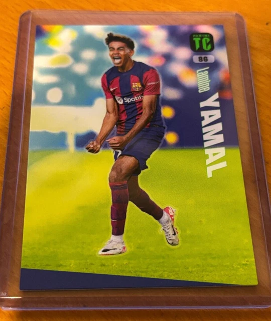 CARD PANINI TOP Class 2024 Lamine Yamal Rookie Barcelona # 86 £3.04