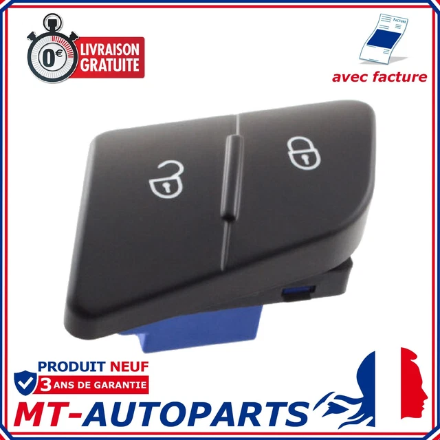 Commutateur De Verroillage De Porte 3C0962125B Pour Vw Passat B6 05-11