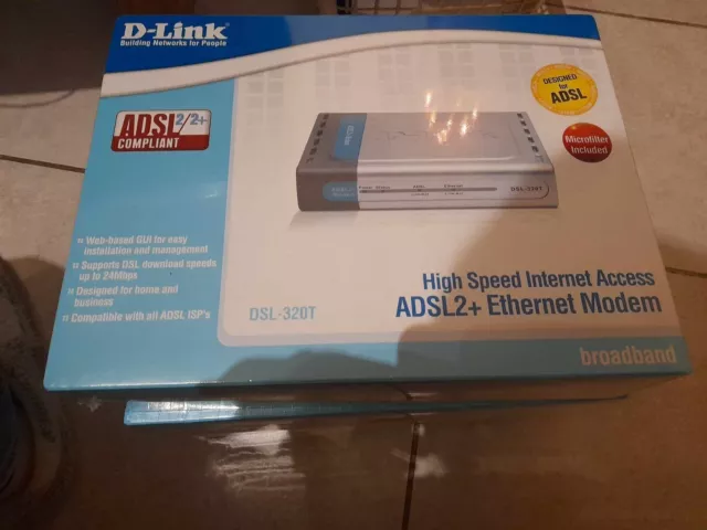 Modem Adsl2 - D- Link Dsl - 320T