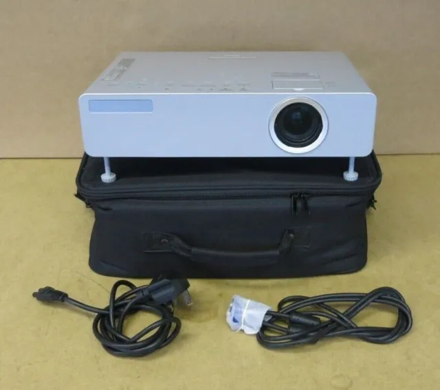 Panasonic PT-LB80NTEA Desktop Projector With Connecting Cables And Carry Case