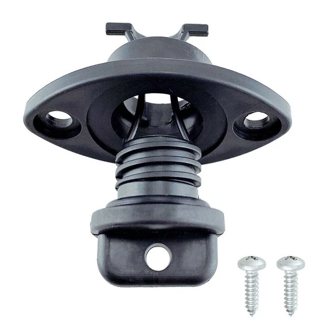 Marine Vidange Prise Bateau Pièces Nylon Ovale Radeau Vis Acier Inoxydable 1