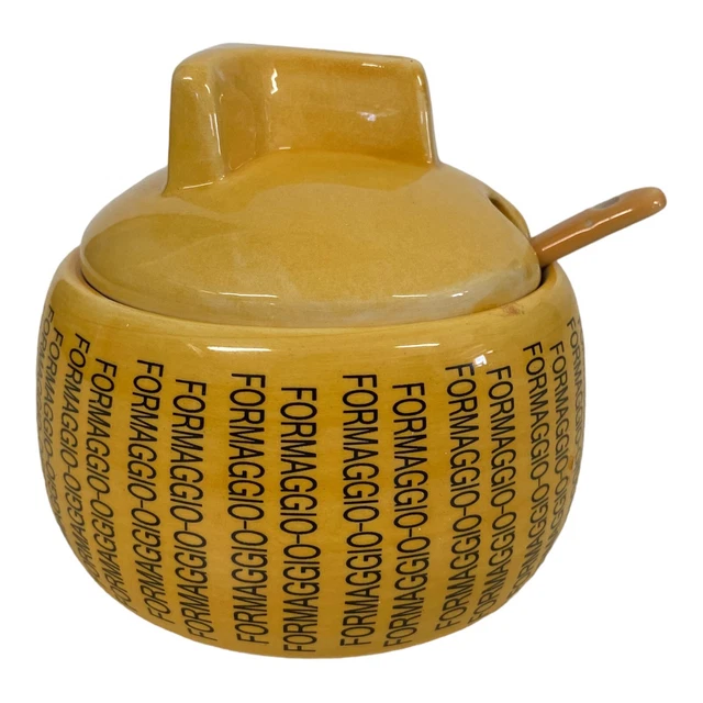 FORMAGGIERA SALVA FORMAGGIO per PARMIGIANO REGGIANO CON CUCCHIAINO E SCATOLA