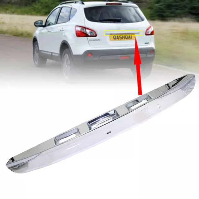 Poignée baguette hayon coffre arrière pour Nissan Qashqai/Qashqai +2 J10 JJ10 AH