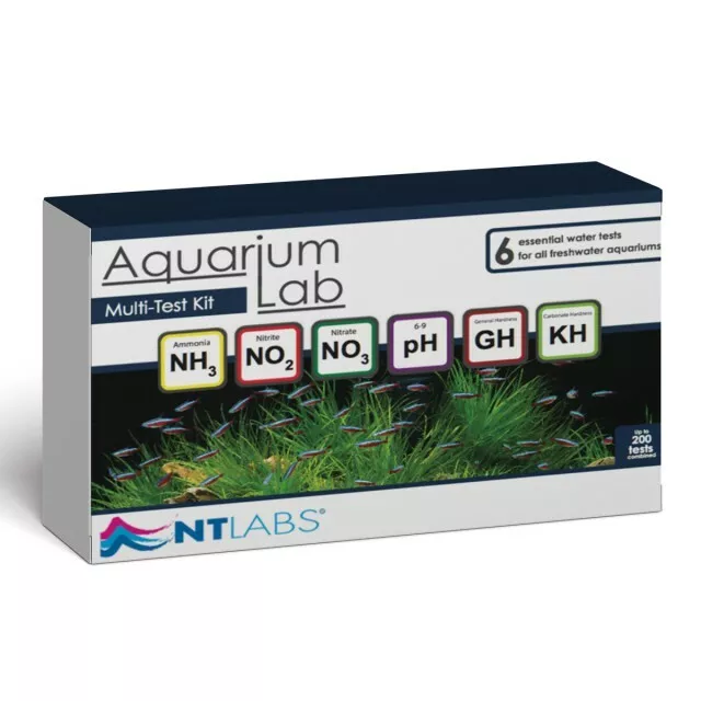 NT Labs Aquarium Test Kits PH Nitrate Hardness Ammonia Master Multi lab Tests