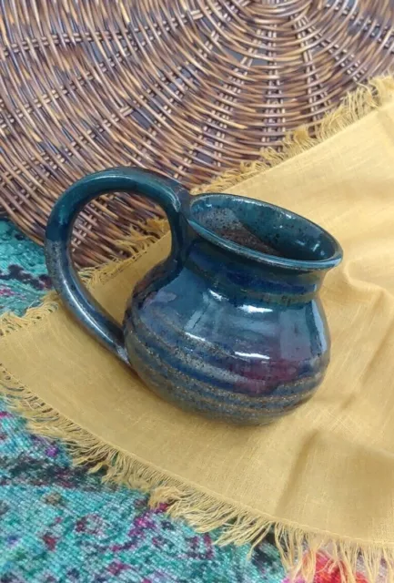 Vintage Handmade Studio Pottery Signed Mug