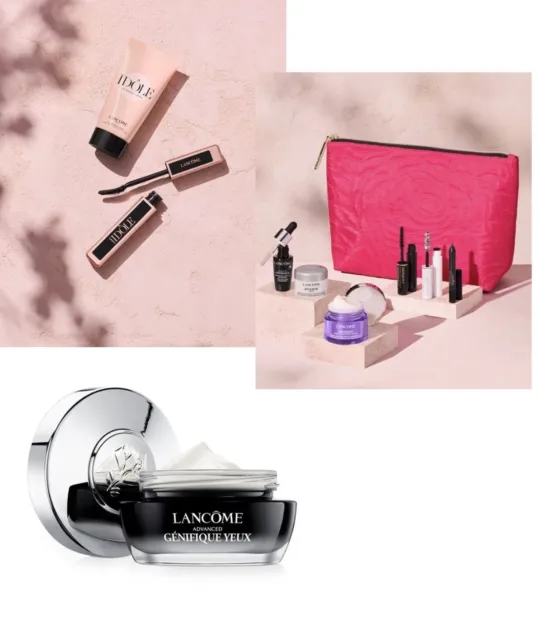 Lancome Makeup And Skin Care Sets And Full-Size Génifique Eye Cream