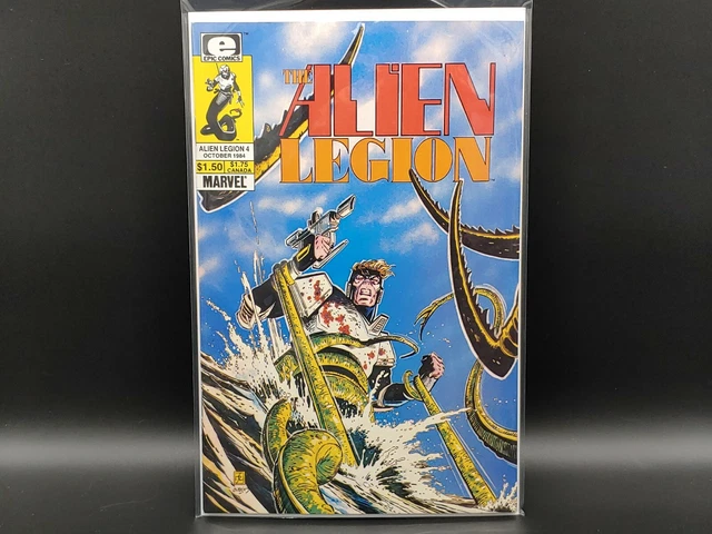 The Alien Legion #4 (October 1984) Marvel/Epic Comics Gem Mint Gorgeous Comic