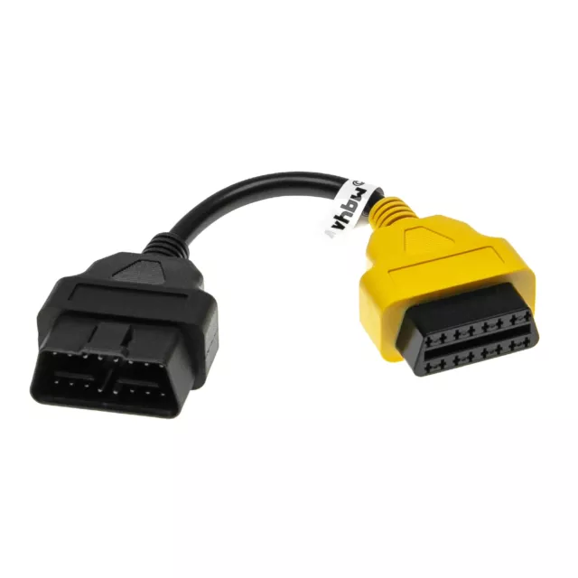 Adaptateur OBD1-OBD2 pour Fiat Qubo, Ypsilon