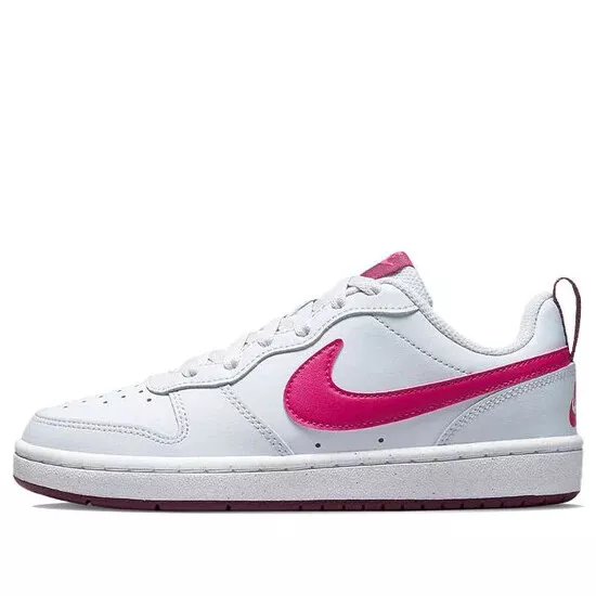 Nike Court Borough Low 2 GS 'Pure Platinum Pink Prime' BQ5448-015 UK 3.5