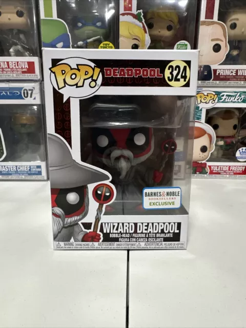 Funko Pop! 324 Marvel Wizard Deadpool Barnes & Noble Exclusive