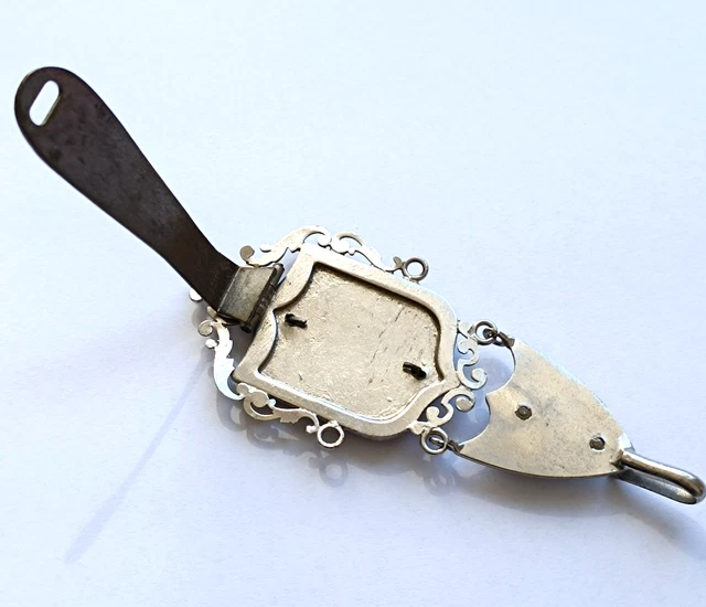 Broche argentée vntage broche à chaîne slver tone crstal | Etsy
