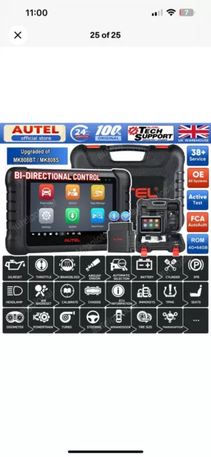 2023 autel maxicom mk808bt pro