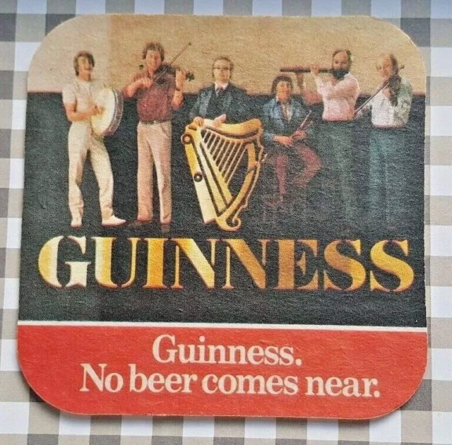 THE CHIEFTAINS Classic Guinness Beer Mat  Free P & P