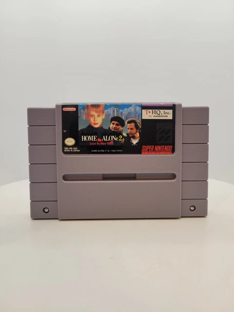HOME ALONE 2: Lost in New York Super Nintendo SNES Authentic Tested ...