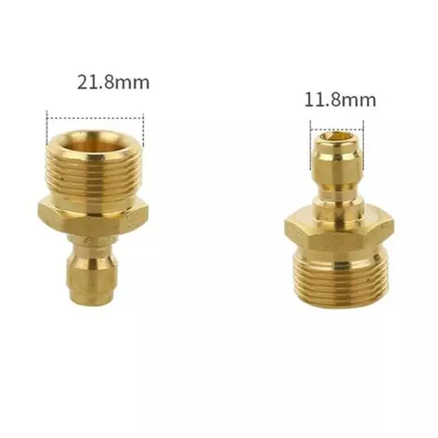 For High Pressure Washer Gun Hose Quick Connect Coupler Fitting