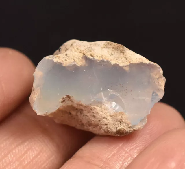 20,95 ct naturel magnifique opale de feu éthiopienne pierre précieuse brute...