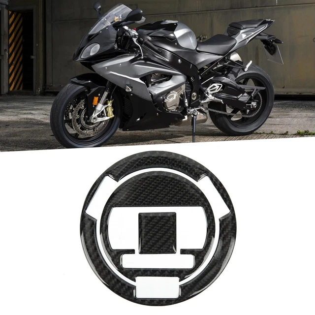 Hot New Carbon Fiber Fuel Tank Cap Sticker Decal For R1200GS F800GS S1000R