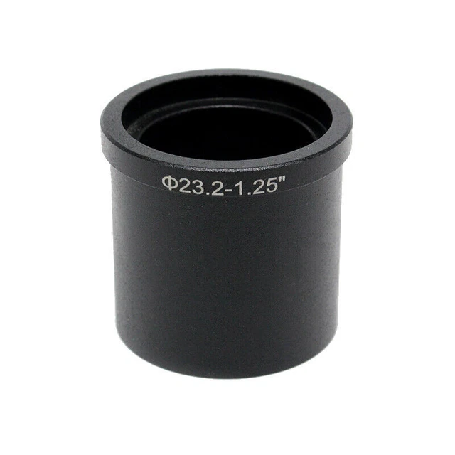 23.2mm to 1.25" Diameter Microscope Eyepiece Astronomical Telescope Adapter Ring