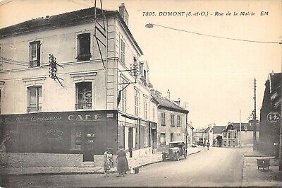 Cpa 95 Domont Rue De La Marie