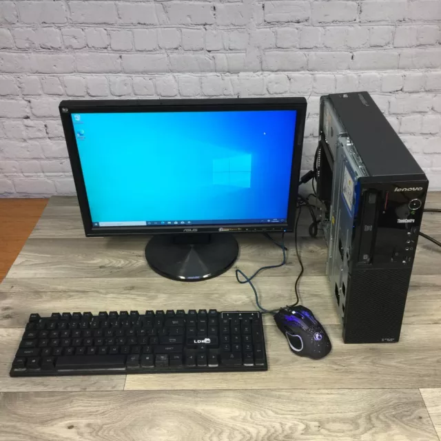 Lenovo ThinkCentre E73 SFF Core i3-4130 3.4GHz 8GB 500GB HDD COMPUTER PC Win 10