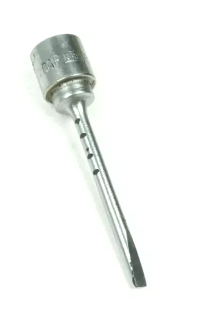 Carter CARbureTER 3/16" Slotted Flat Tip Screwdriver Bit 3/8" Drive T109-59S USA