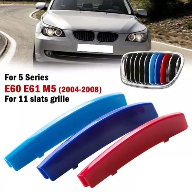 Sport grille double bar performance gloss fit for BMW 5 Series E60 E61  03-10 