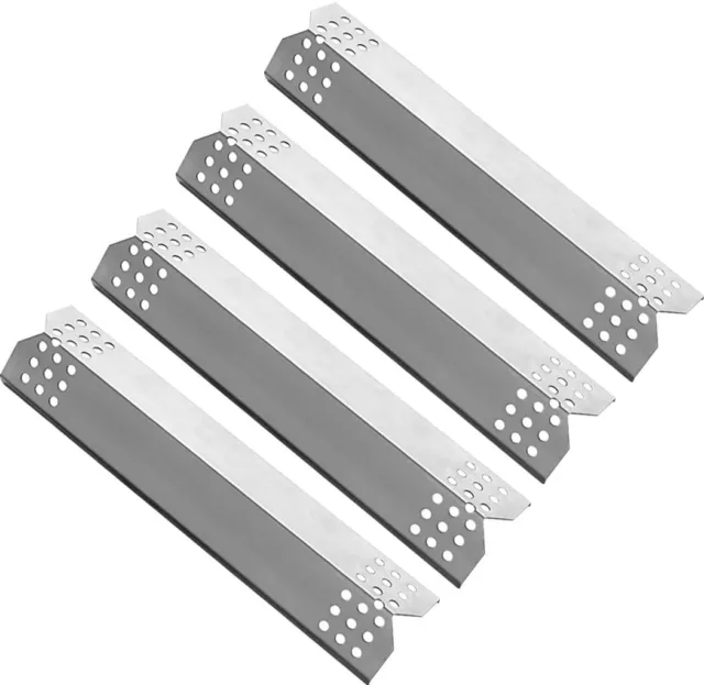 4Pack 37cm Brennerabdeckung Heizplatte für Barbecook Siesta,Enders,Taino Red/Pro
