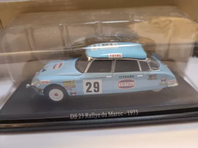 Voiture Citroen Ds 23 Rallye Du Maroc 1973 Uh Pour Atlas 1:43 Neuf Blister