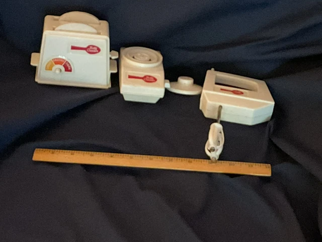 Vintage Betty Crocker Chilton Globe Kids Toy Toaster Blender Mixer