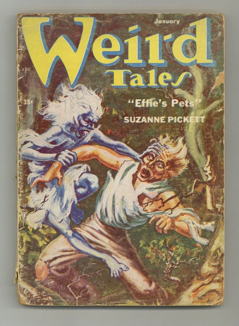 Weird Tales Pulp 1st Series Jan 1954 Vol. 45 #6 GD 2.0