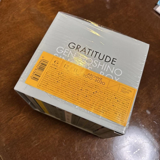 【新品未開封】Gen Hoshino Single Box GRATITUDE Gen Hoshino Singles Box “GRATITUDE” | WORKS | Gen Hoshino