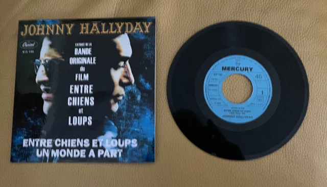 JOHNNY HALLYDAY - 45trs Entre chiens et loups rare EUR 180,00 - PicClick FR