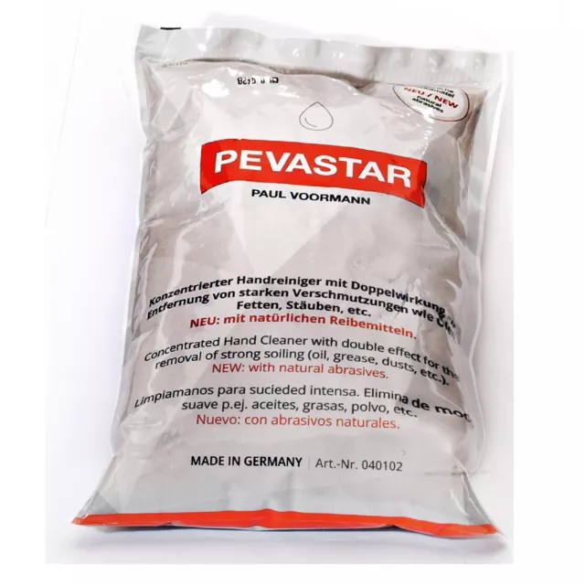 PEVASTAR Voormann Handreiniger Handwaschpaste Handcreme 1 Liter Beutel