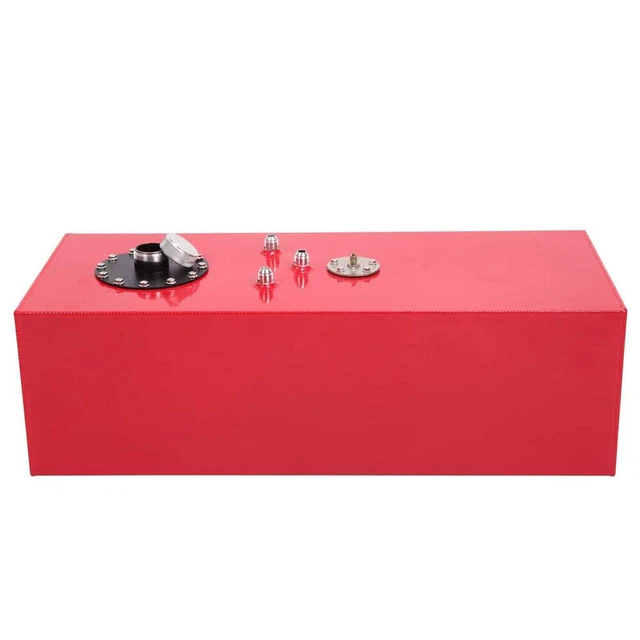 15 Gallon Fuel Cell Tank Aluminum Race Fuel Cell Gas Tank With Cap Level Sender