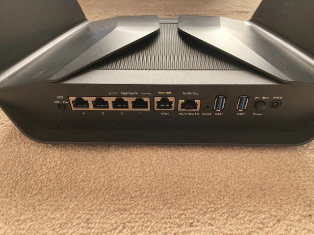 NETGEAR AX12 (RAX120) Nighthawk 12-Stream WiFi 6 Broadband Router (6000Mbps AX) 3