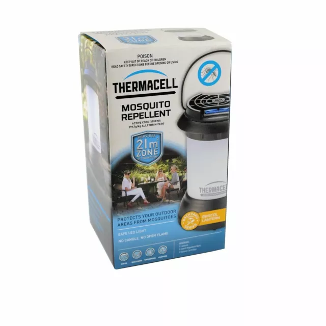 Thermacell Bristol Lantern Mosquito & Midge Repeller Outdoors Caravan Camping BR