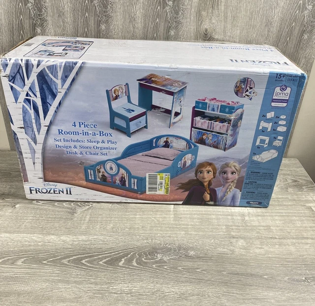 DISNEY FROZEN 4PIECE RoominaBox Toddler Bedroom Set 107.97